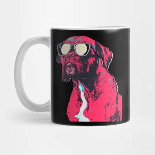 Cool Boxer Dog Wearing Sun Glasses Mug